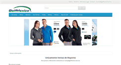 Desktop Screenshot of golfmexico.com.mx