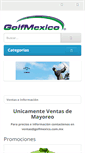 Mobile Screenshot of golfmexico.com.mx